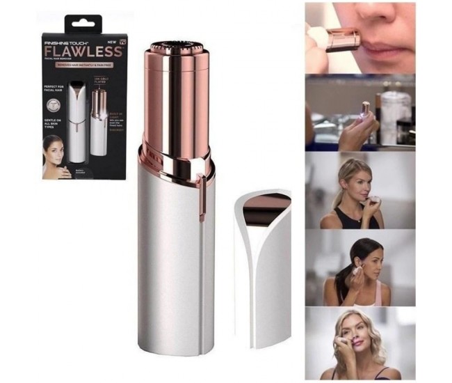 Epilator facial, aparat portabil pentru indepartarea parului facial cu LED - TRM22