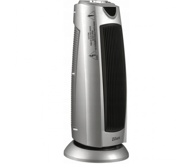 OFERTA! PRODUS RESIGILAT - Aeroterma ceramica turn, oscilanta, ZİLAN ZLN-8342, 2000W si termostat reglabil - ZLN8342