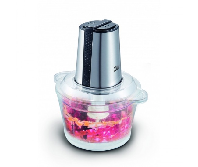 Tocator legume-fructe ZILAN ZLN-3888, Putere 300W, Vas din sticla 1.6L, 4 lame inox, 2 trepte de viteza - ZLN3888 Tocator legume-fructe ZILAN ZLN-3888, Putere 300W, Vas din sticla 1.6L, 4 lame inox, 2 trepte de viteza - ZLN3888