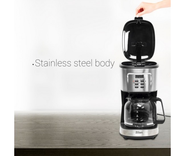 OFERTA! Filtru cafea digital Zilan ZLN-1440, 900 W, 1.5 l, programare si amanare - ZLN1440