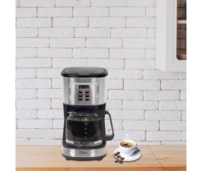 OFERTA! Filtru cafea digital Zilan ZLN-1440, 900 W, 1.5 l, programare si amanare - ZLN1440