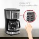 OFERTA! Filtru cafea digital Zilan ZLN-1440, 900 W, 1.5 l, programare si amanare - ZLN1440