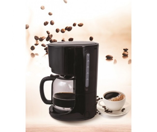 Oferta! Filtru de cafea ZILAN ZLN-1457, Capacitate 1.5L (12 cesti), Plita pentru pastrarea calda a cafelei, Sistem antipicurare, putere 900W - RZLN1457