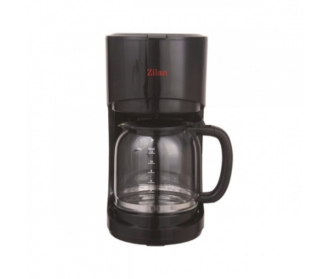 Filtru de cafea ZILAN ZLN-1457, Capacitate 1.5L (12 cesti), Plita pentru pastrarea calda a cafelei, Sistem antipicurare, putere 900W - RZLN1457