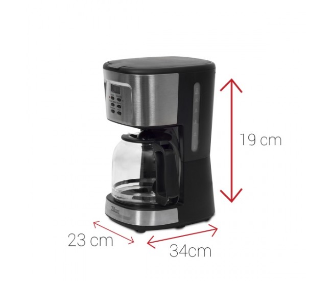 OFERTA! Filtru cafea digital Zilan ZLN-1440, 900 W, 1.5 l, programare si amanare - ZLN1440