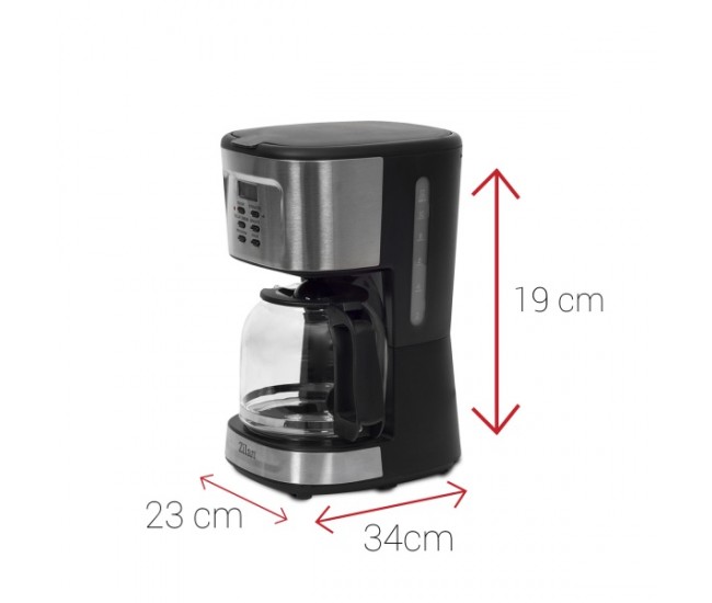 Filtru cafea digital Zilan ZLN-1440, 900 W, 1.5 l, programare si amanare - ZLN1440