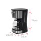 Filtru cafea digital Zilan ZLN-1440, 900 W, 1.5 l, programare si amanare - ZLN1440