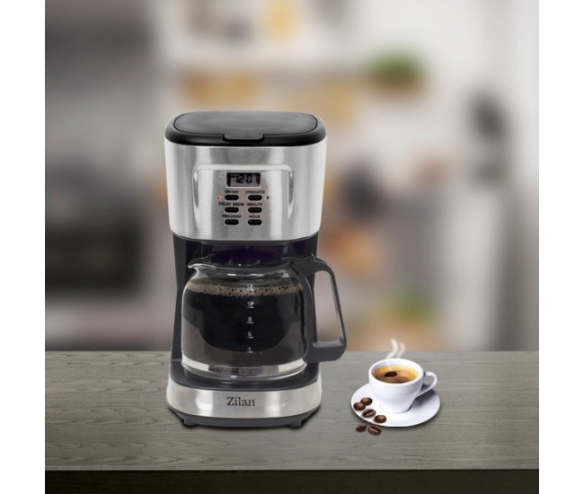 OFERTA! Filtru cafea digital Zilan ZLN-1440, 900 W, 1.5 l, programare si amanare - ZLN1440
