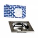 Chiuveta inox o cuva pentru masca + racord flexibil scurgere, 40x50 cm. Z-Inox, ZLN-0148+ZLN-2968 Chiuveta inox o cuva pentru masca + racord flexibil scurgere, 40x50 cm. Z-Inox, ZLN-0148+ZLN-2968