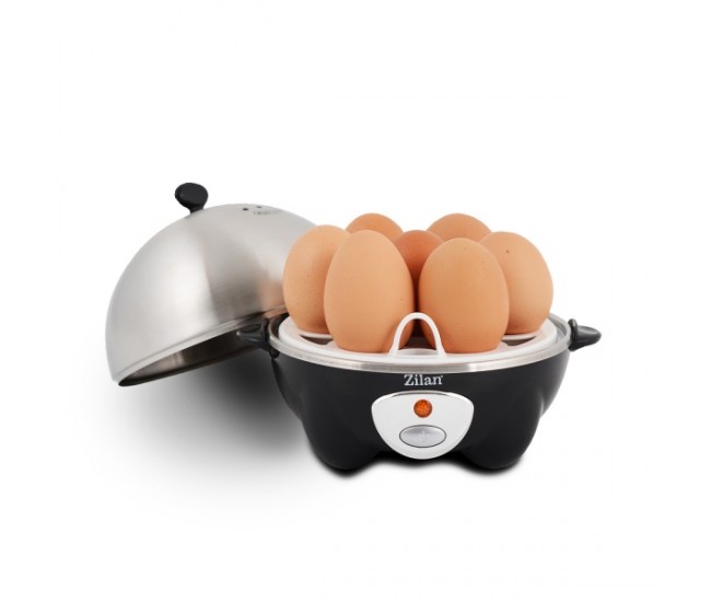 Fierbator de oua ZİLAN ZLN-8075N, 360W, Capacitate 7 oua, Negru - ZLN8075N Fierbator de oua ZİLAN ZLN-8075N, 360W, Capacitate 7 oua, Negru - ZLN8075N