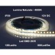 BANDA LED 12V INTERIOR IP20- 120LED/M, ALB-NATURAL 4000K, ROLA/5M
