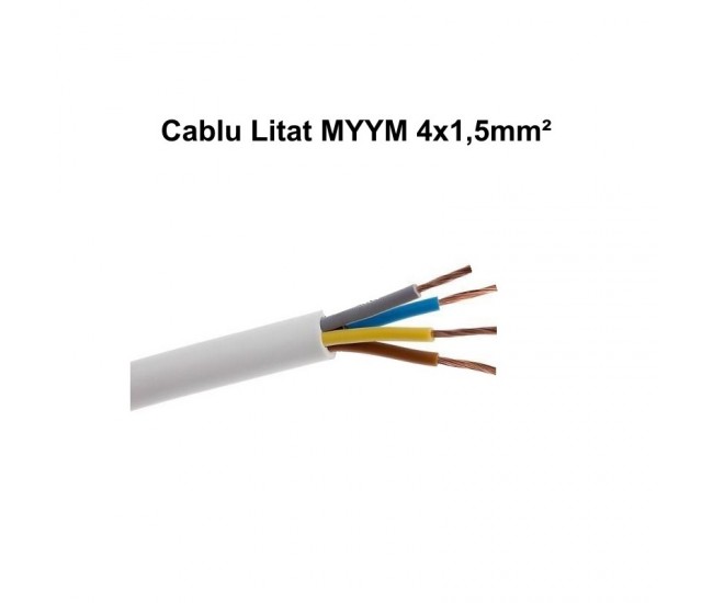 CABLU ELECTRIC LITAT 4X1,5MM² ALB MYYM LITAT / 100ML