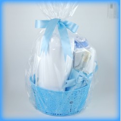Trusou botez baieti - set botez biserica - trusou bleu T1495