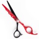 Foarfeca de tuns parul Lila Rossa, pentru frizerie coafor salon - G08160 Foarfeca de tuns parul Lila Rossa, pentru frizerie coafor salon - G08160