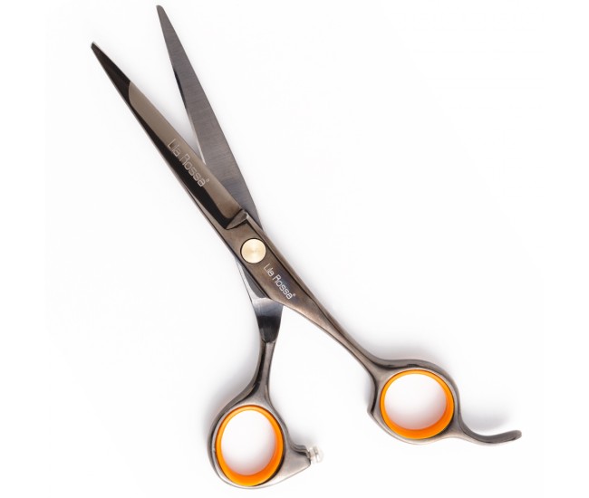 Foarfeca de tuns parul Lila Rossa, marime 6, pentru frizerie coafor salon - TS02-60