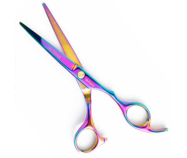 Foarfeca de tuns parul Lila Rossa, marime 6, pentru frizerie coafor salon - TS0160