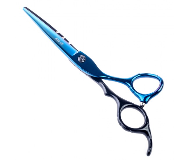 Foarfeca profesionala de tuns BlackCut 5.5 inch, pentru frizerie, coafor, salon - G08955