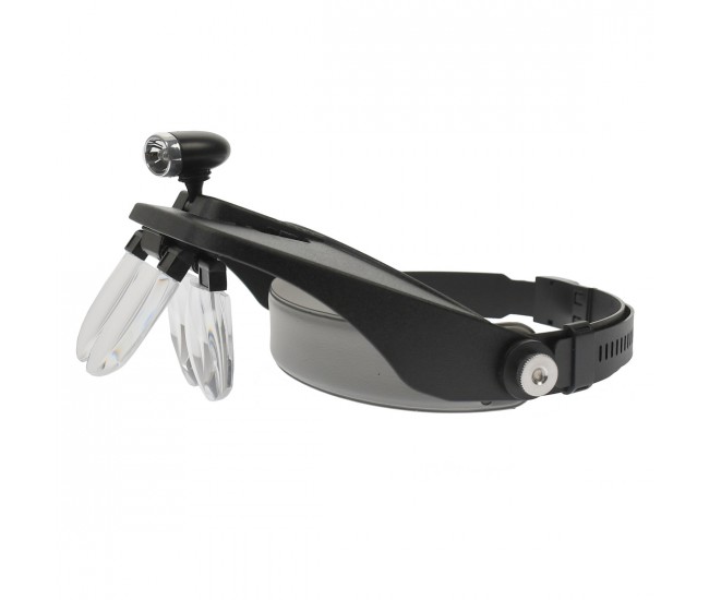 Lupa de cap cu lumina si lentile interschimbabile - Ideal pentru ceasornicari, service GSM - MP244L Lupa de cap cu lumina si lentile interschimbabile - Ideal pentru ceasornicari, service GSM - MP244L