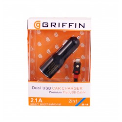 Incarcator AUTO GRIFFIN pentru telefon - USB 2.1A  Iphone, Samsung, Allview...
