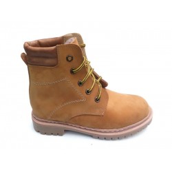 Bocanci copii din piele naturala sport - casual LUCA INSULETE