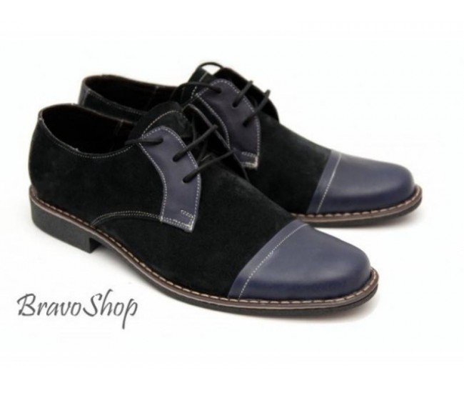 Pantofi barbati casual-eleganti din piele naturala Rovi Design P45 Pantofi barbati casual-eleganti din piele naturala Rovi Design P45