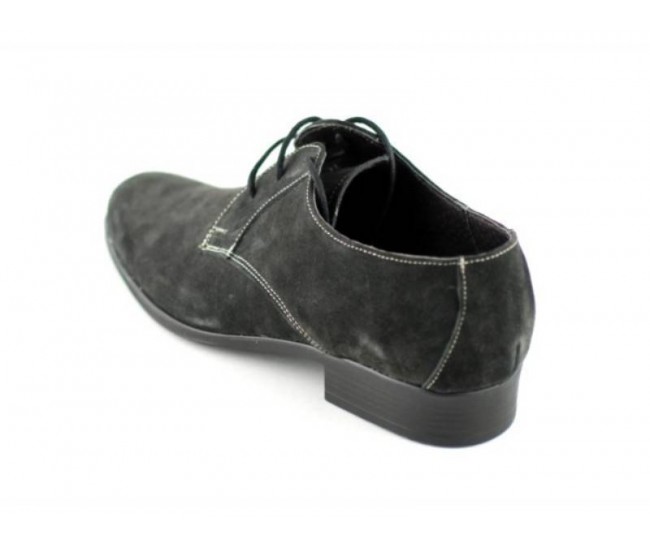 Pantofi barbati piele naturala (Intoarsa) casual-eleganti GRI - Made in Romania! Pantofi barbati piele naturala (Intoarsa) casual-eleganti GRI - Made in Romania!