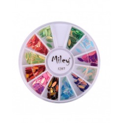 Decor stras pentru  unghii false carusel lacrimi J207  cu efect 3D