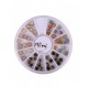 Decor unghii Stras carusel buline colorate- manichiura J211 Decor unghii Stras carusel buline colorate- manichiura J211