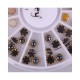 Decor unghii Stras carusel buline colorate- manichiura J211 Decor unghii Stras carusel buline colorate- manichiura J211
