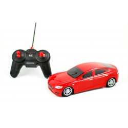 Masina de jucarie cu radio comanda 1:18 - Masinuta rosie sport pentru copilul tau