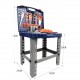 Banc de scule copii cu bormasina electrica de jucarie si o multime de accesorii - 00822 Banc de scule copii cu bormasina electrica de jucarie si o multime de accesorii - 00822
