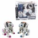Caine robot de jucarie cu sunete, luminite si lansator de sageti cu ventuze - 0831ROZ Caine robot de jucarie cu sunete, luminite si lansator de sageti cu ventuze - 0831ROZ