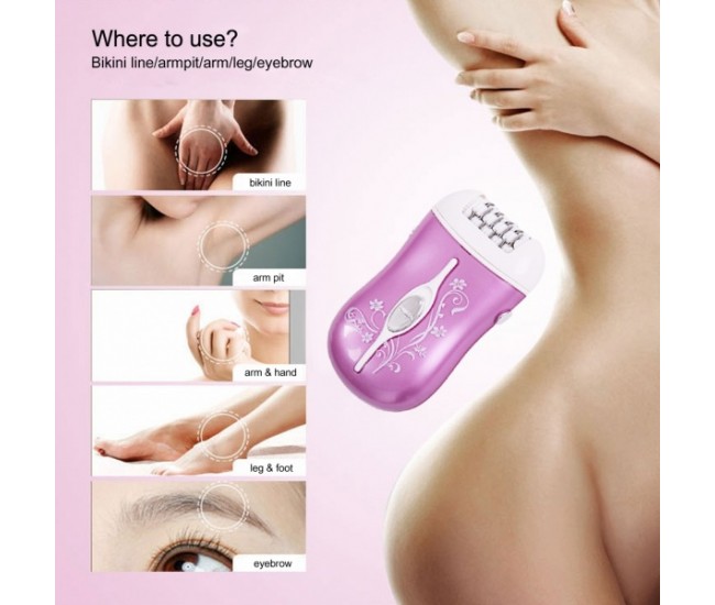 Aparat electric pentru epilat reincarcabil, epilator 2 in 1 SURKER