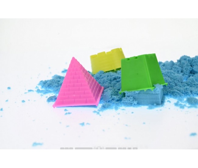 Set de modelat, 1 kg de  nisip kinetic cu forme - jucarie creativa copii - 00002897