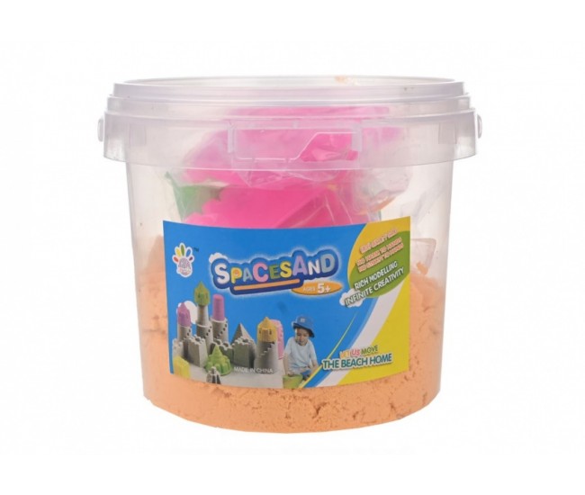 Set de modelat, 1 kg de  nisip kinetic cu forme - jucarie creativa copii - 00002897