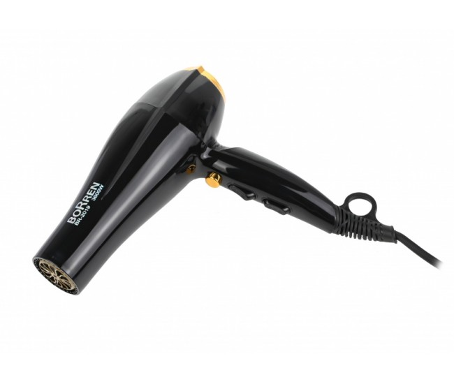 Uscator de par PRO SPEED Profesional cu 3 trepte de temperatura si 2 viteze Borren - BR2019