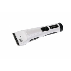 Masina profesionala de tuns, lame din titan, distanta reglabila de taiere, acumulatori, suport de incarcare Demeanor K65T-1