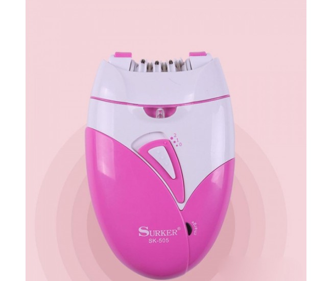 Aparat electric pentru epilat reincarcabil si portabil - Epilator 2 in 1 SURKER SK505 Aparat electric pentru epilat reincarcabil si portabil - Epilator 2 in 1 SURKER SK505