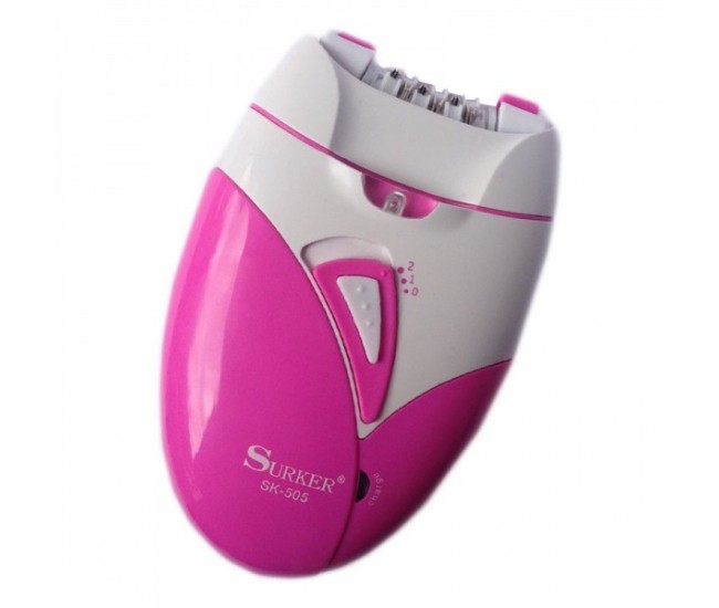 Aparat electric pentru epilat reincarcabil si portabil - Epilator 2 in 1 SURKER SK505