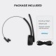 Casca Bluetooth profesionala MPOW PRO, autonomie mare, claritate sunet HD si rotatie 360 grade, recomandata pentru call center sau soferi - BH015B Casca Bluetooth profesionala MPOW PRO, autonomie mare, claritate sunet HD si rotatie 360 grade, recomandata pentru call center sau soferi - BH015B