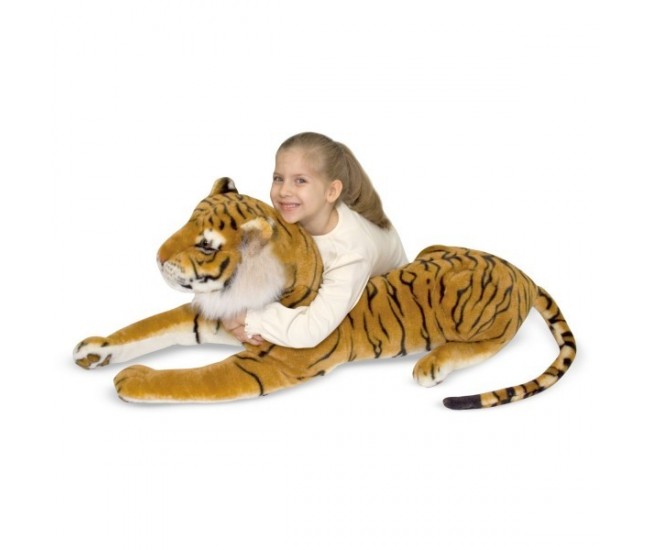 Tigru gigant din plus melissa and doug