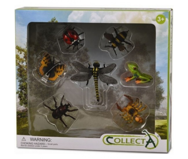 Set 7 figurine insecte collecta