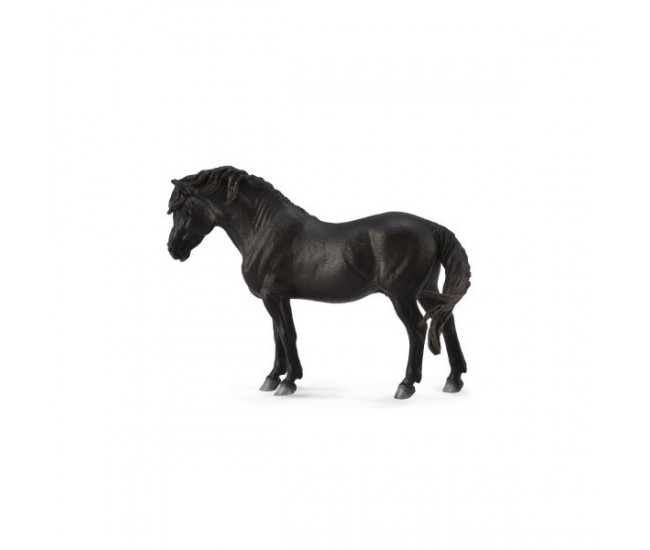Figurina ponei negru dartmoor l collecta