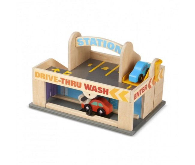 Benzinarie cu garaj melissa and doug