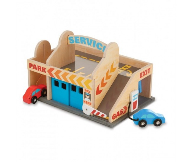 Benzinarie cu garaj melissa and doug