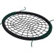 Leagan cuib oval pp negru verde