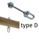 Sistem de prindere leagan tip d 14cm