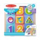 Puzzle cu piese mari pentru belelusi  melissa and doug