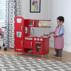Bucatarie de jucarie din lemn red vintage kidkraft Bucatarie de jucarie din lemn red vintage kidkraft