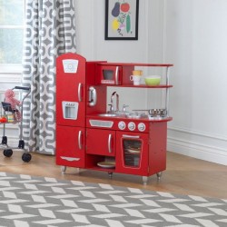 Bucatarie de jucarie din lemn red vintage kidkraft Bucatarie de jucarie din lemn red vintage kidkraft